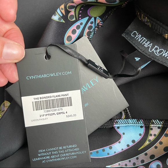 Cynthia Rowley Bonded Flare Pant - Picture 2 of 8